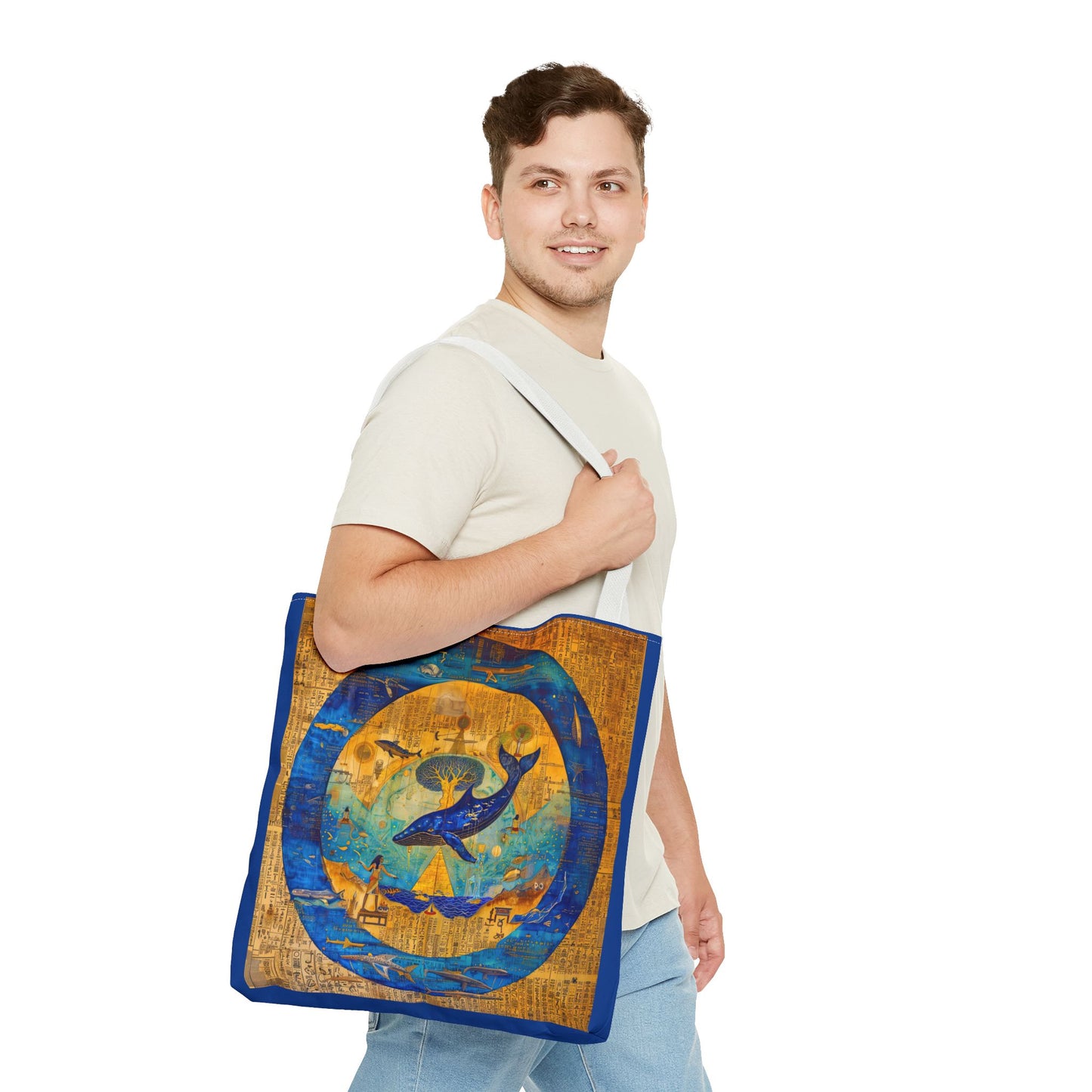 Sirius Codex: Whale Guardian and the Tree of Light-Spirit Tote Bag