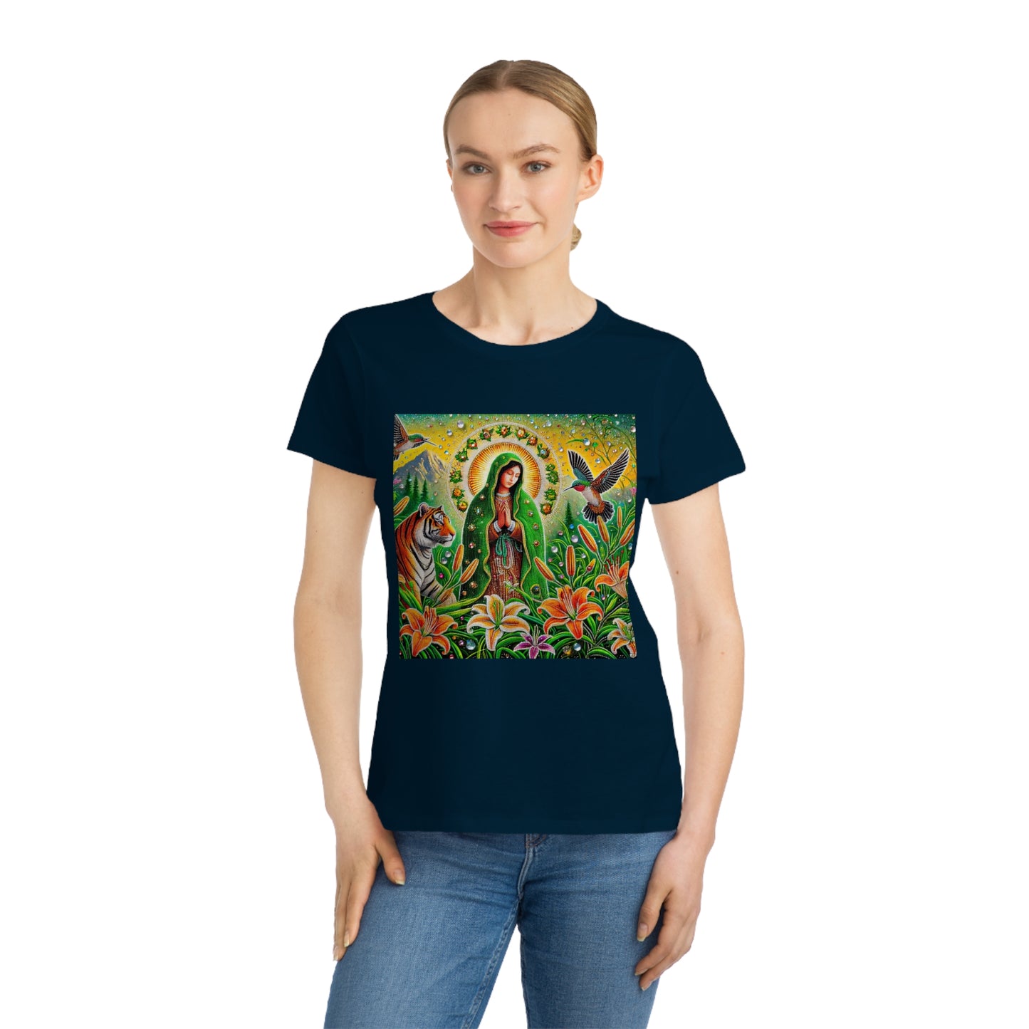 Mother of the Medicine Garden-100% Organic Cotton Women's Classic T-Shirt