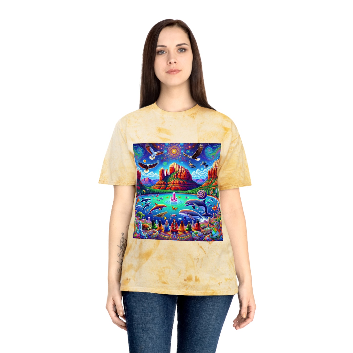 Dream Awake-Vibrant Color Blast Unisex T-Shirt