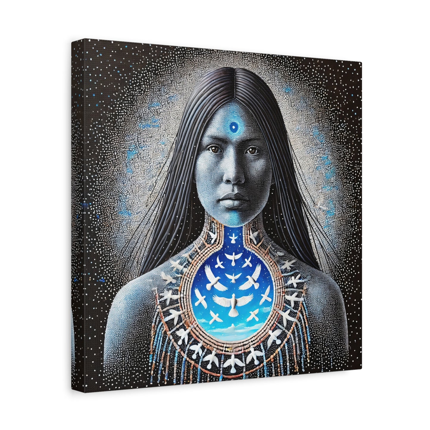 Truth of Voice-Matte Canvas Print