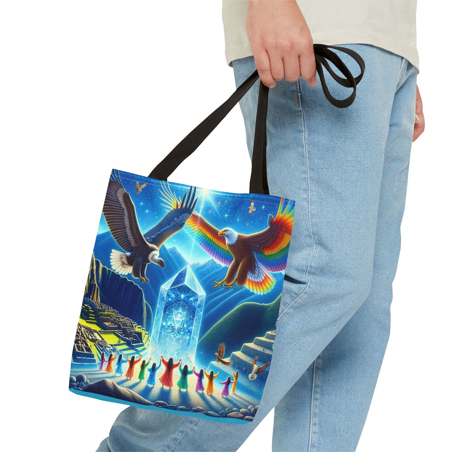 Prophecy of Eagle and Condor -Spirit Tote Bag