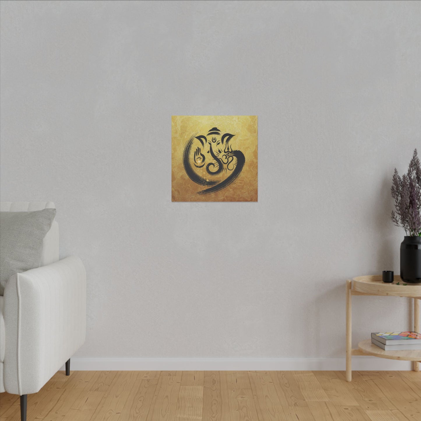 Blessing of Ganesha-Matte Canvas Art