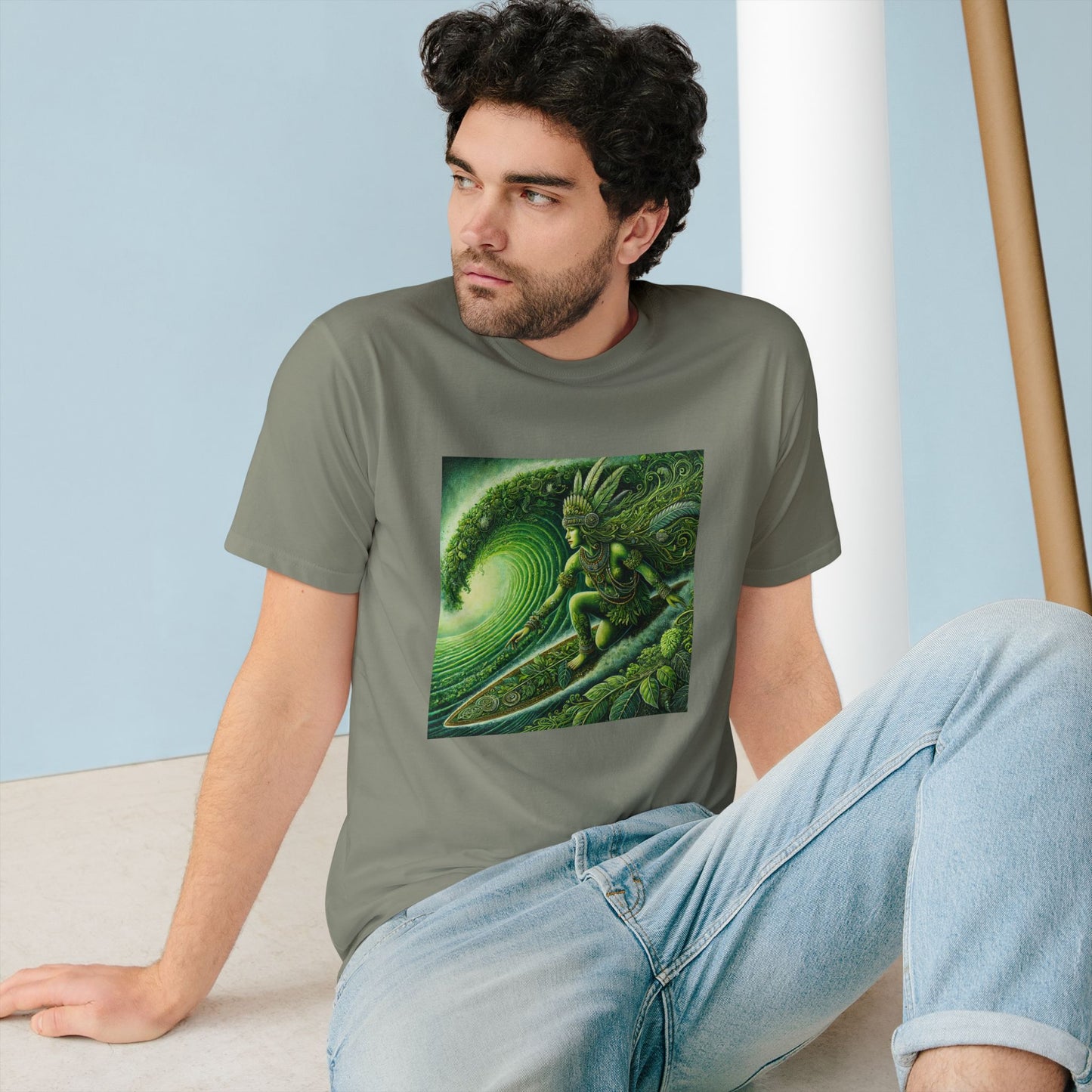 Medicine Surfer-100%Organic Cotton Unisex T-Shirt