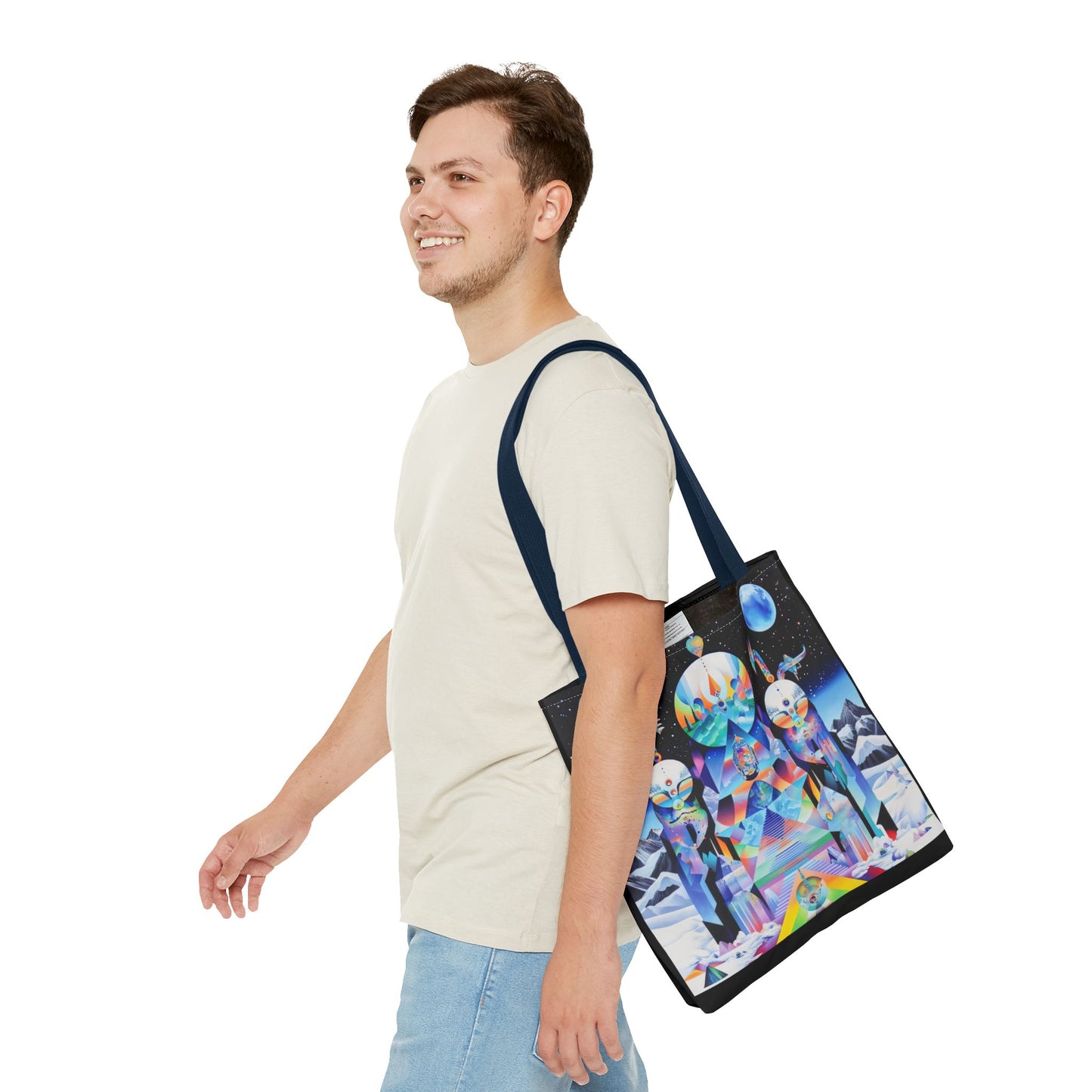 Cosmic City of Crystal -Spirit Tote Bag