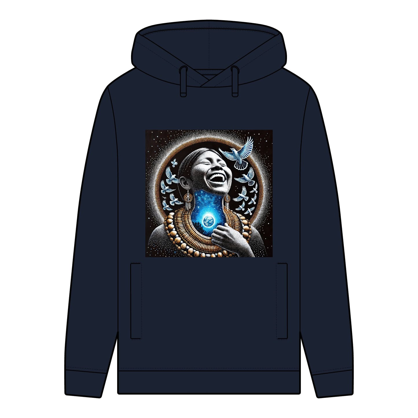Truth of Voice-Men's 100% Organic Cotton Hoodie