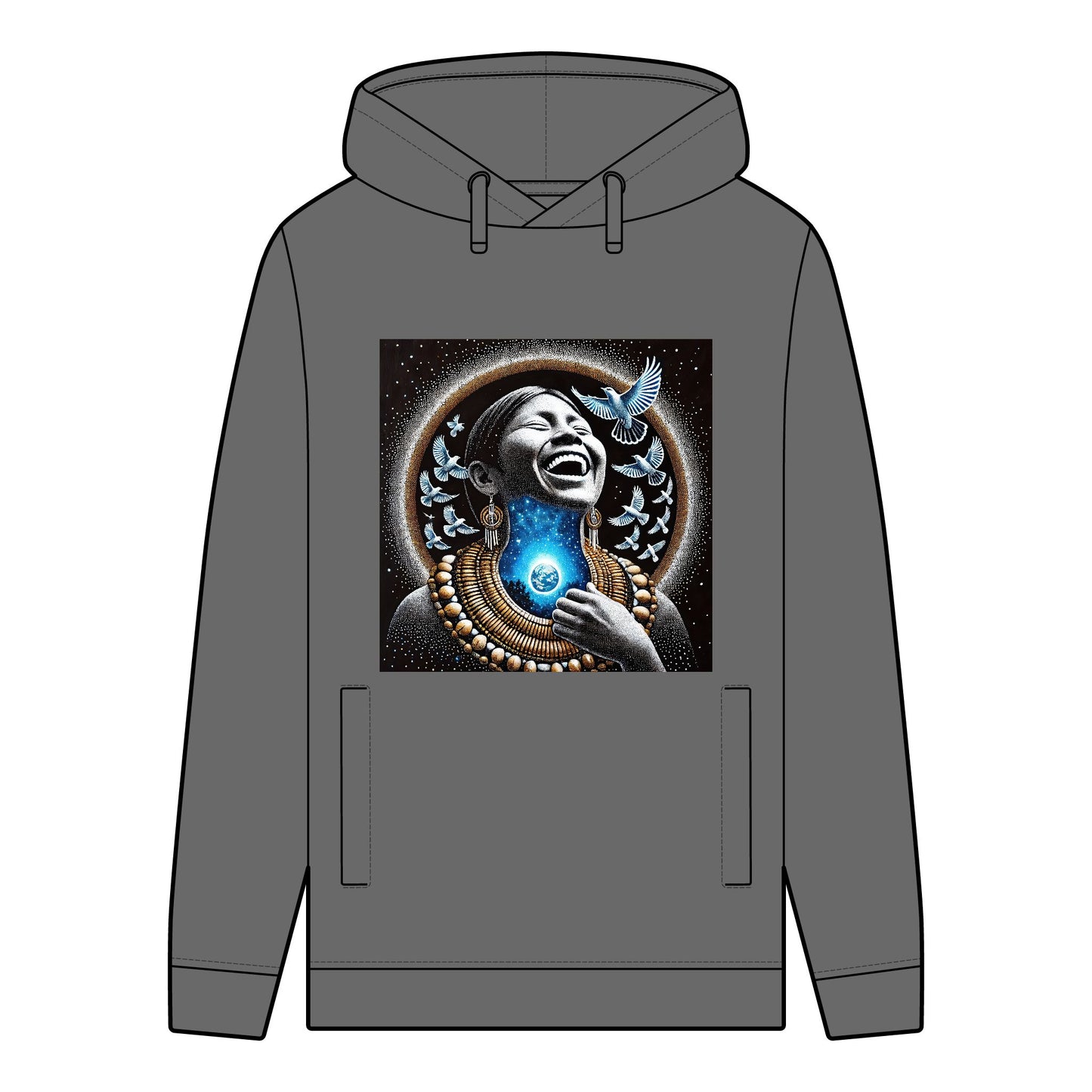 Truth of Voice-Men's 100% Organic Cotton Hoodie