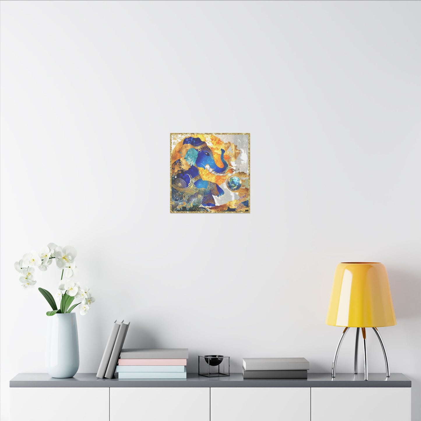 Blessing of Ganesha-Matte Canvas Art
