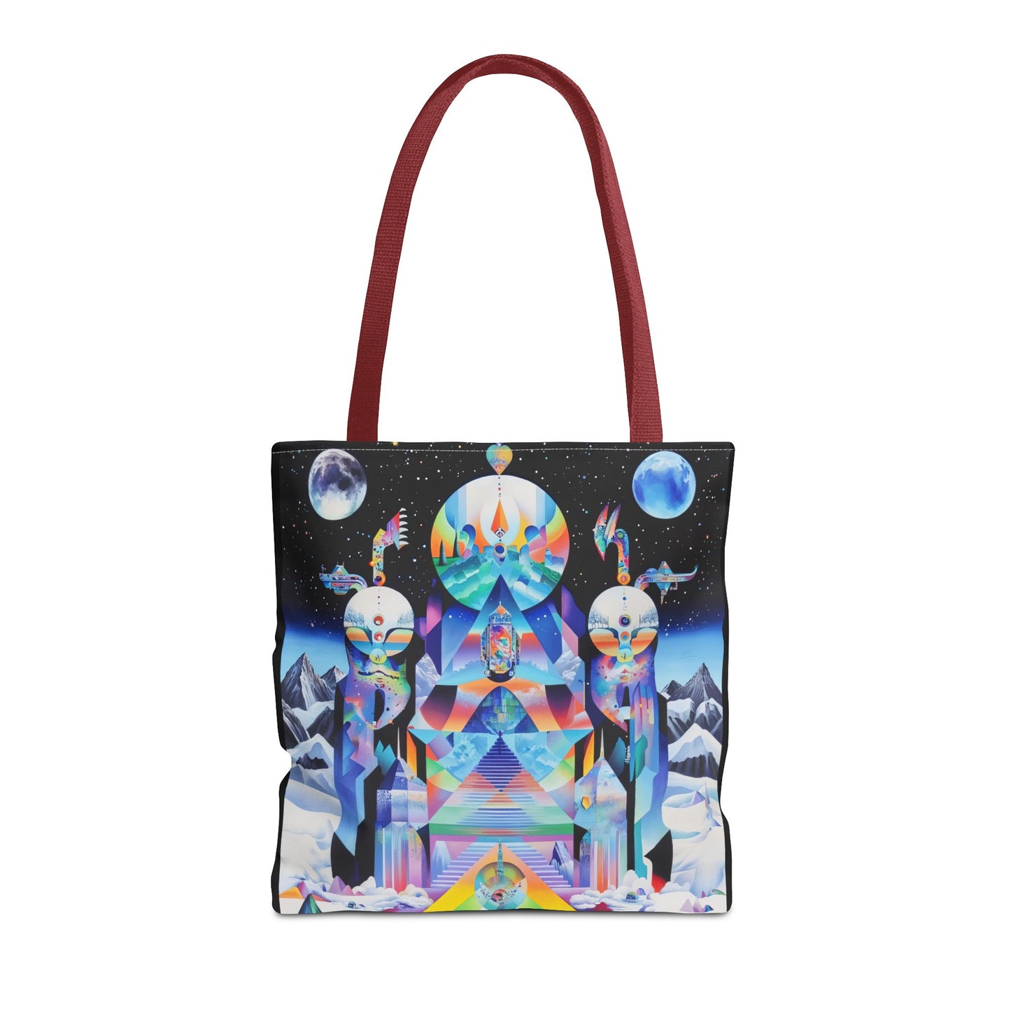 Cosmic City of Crystal -Spirit Tote Bag