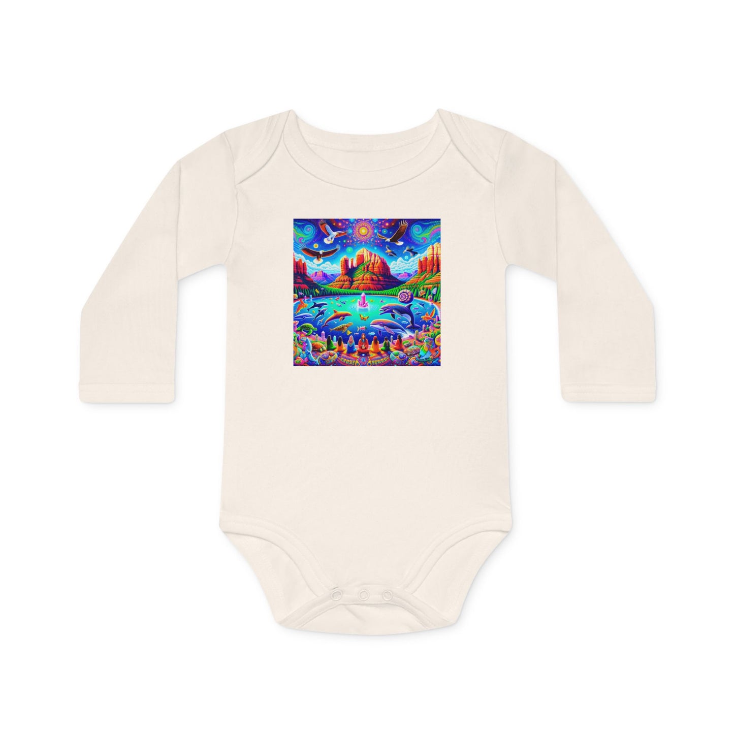 Dream Awake-100% Organic Cotton Baby Bodysuit