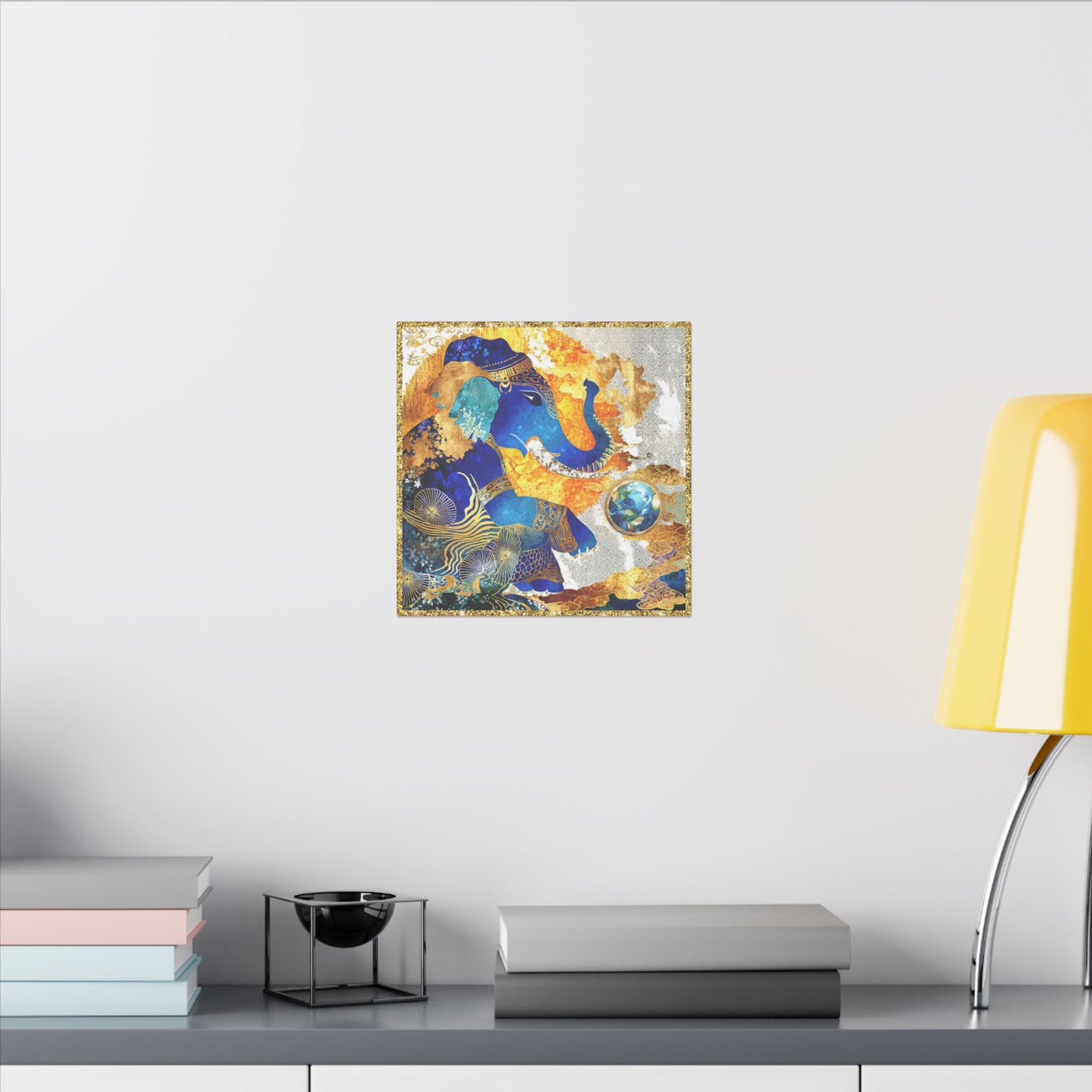 Blessing of Ganesha-Matte Canvas Art