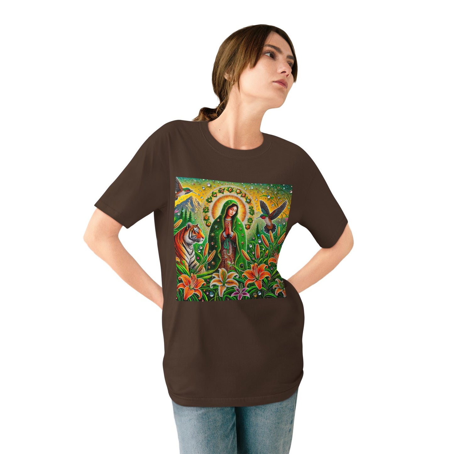 Mother of the Medicine Garden-Unisex 100% Organic Cotton T-Shirt