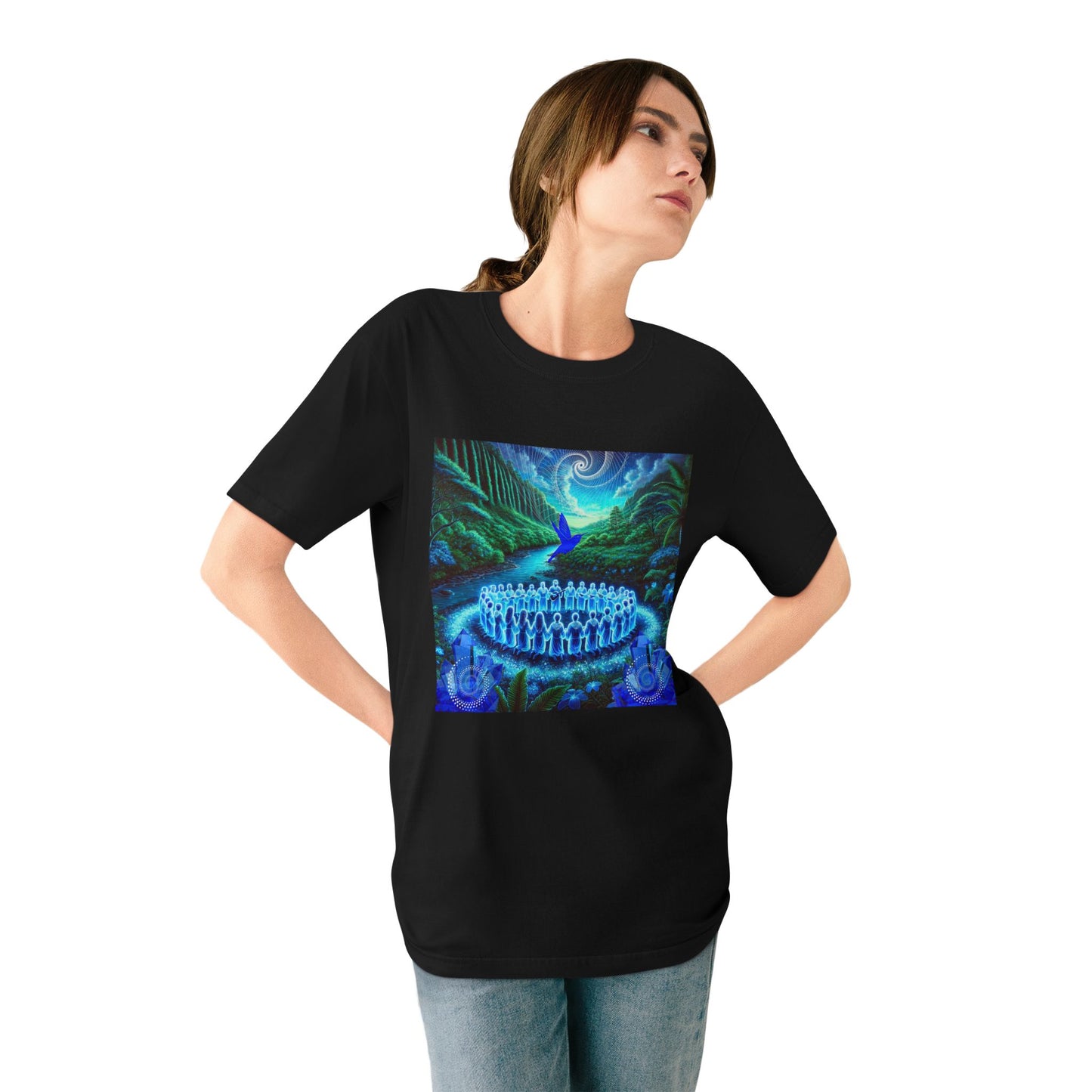 The Song of the Blue Hummingbird -100% Organic Cotton T-shirt