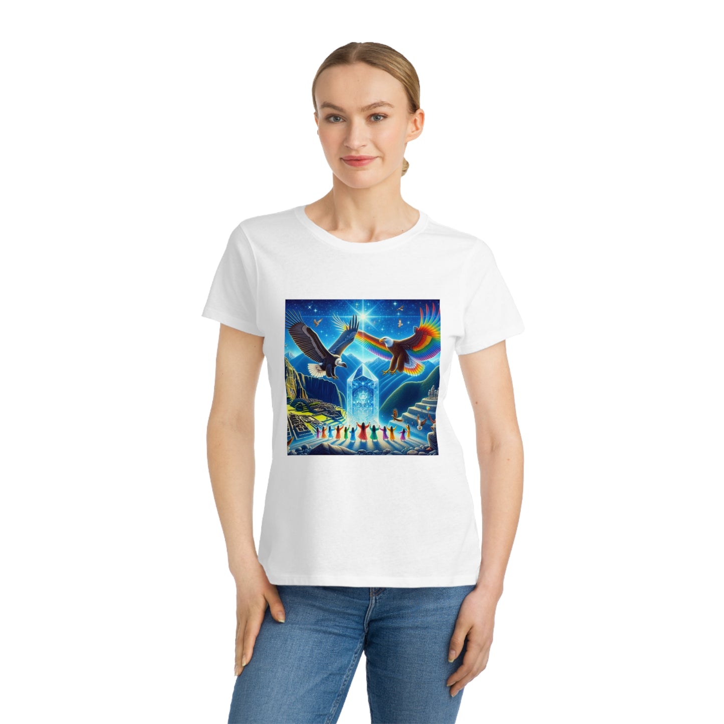 Prophecy of Eagle and Condor-Organic Women's T-Shirt