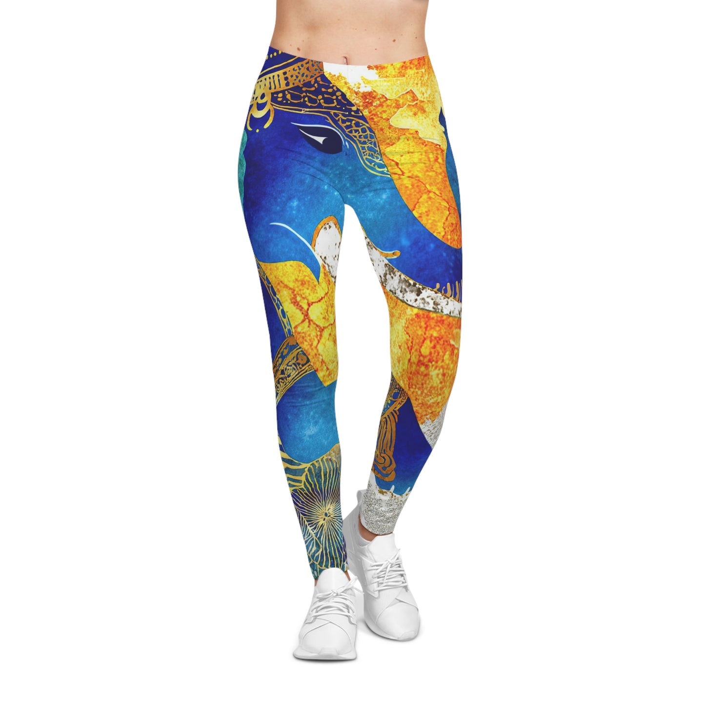 Ganesha Blessing-Women's Casual Leggings