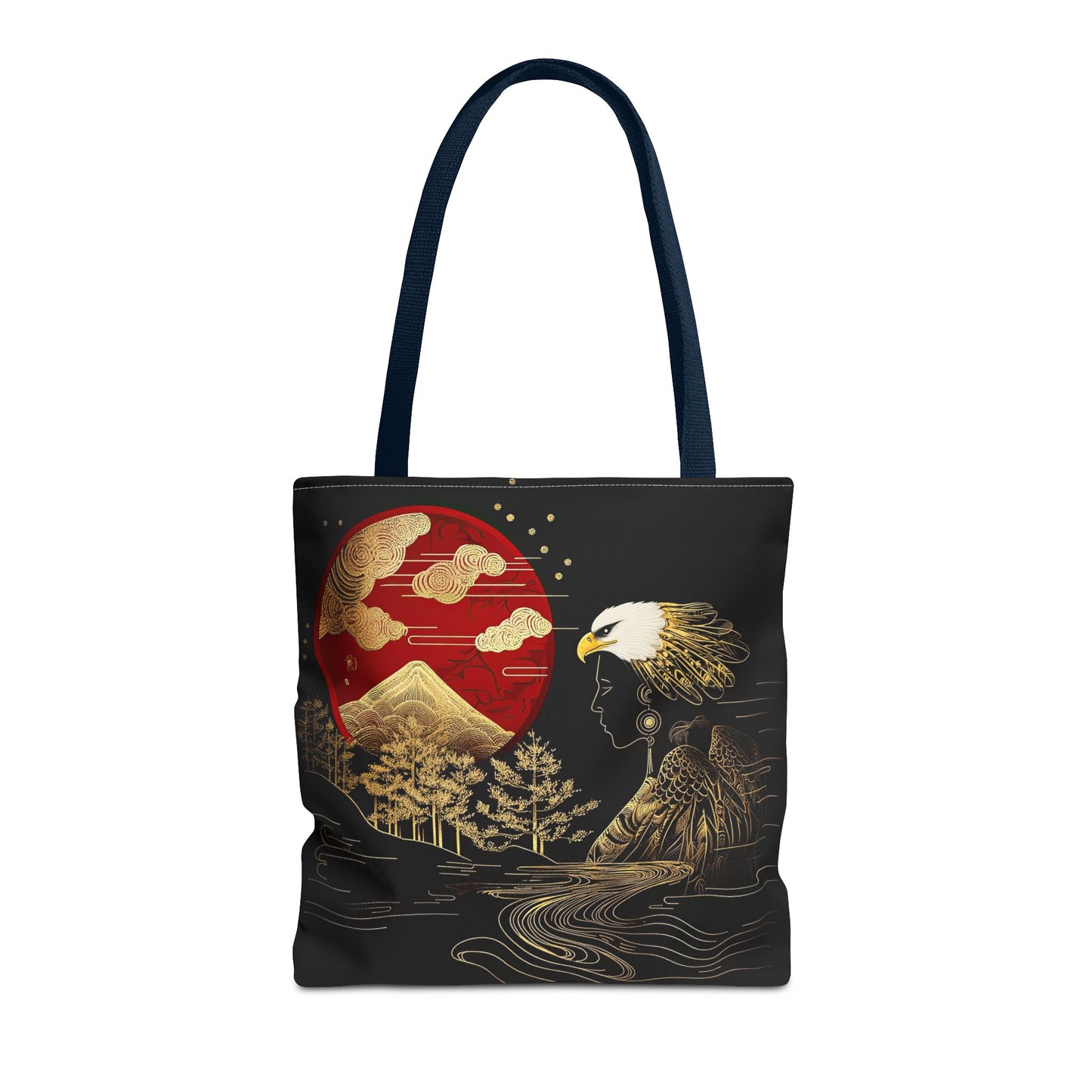 The Golden Eagle&Sun-Spirit Tote Bag