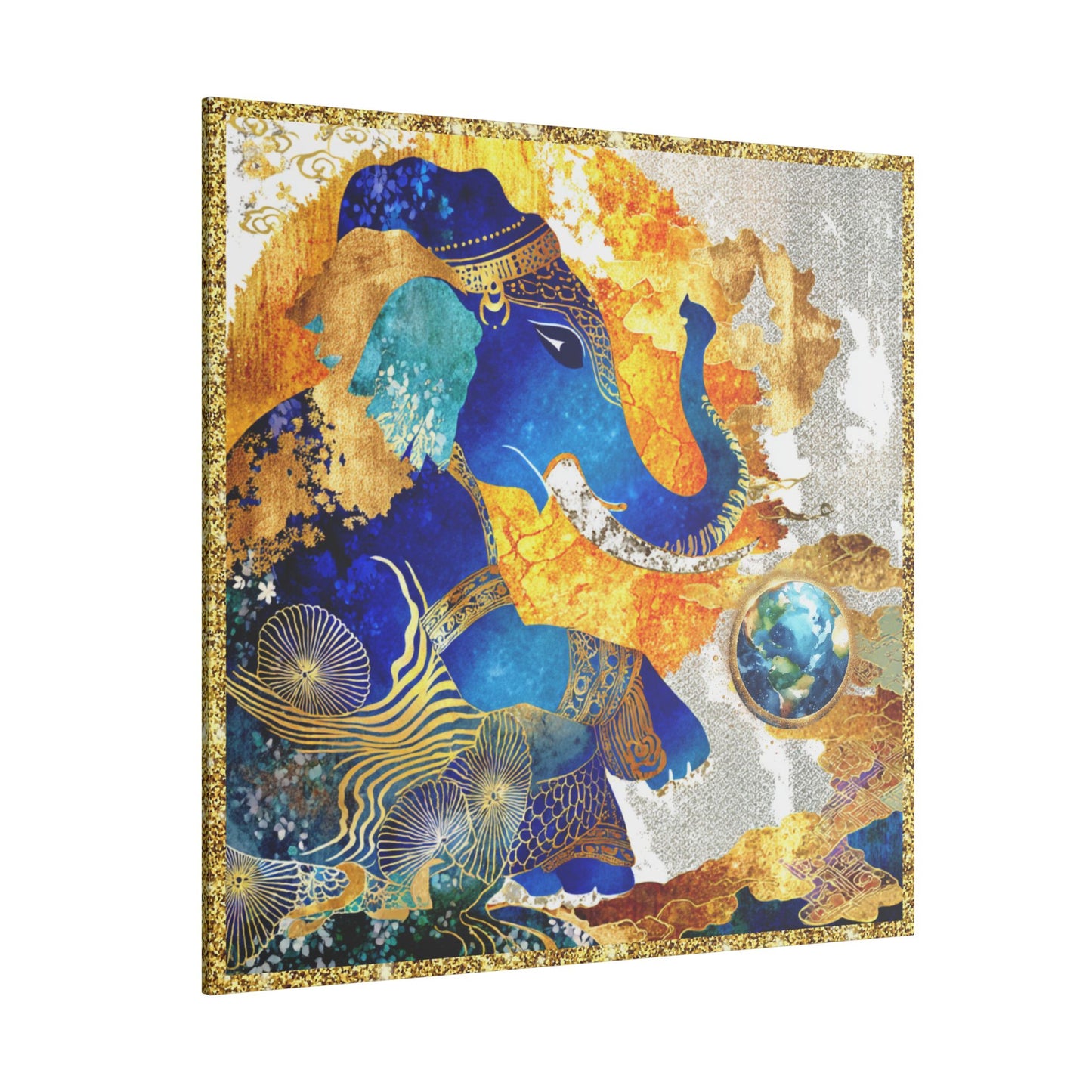 Blessing of Ganesha-Matte Canvas Art