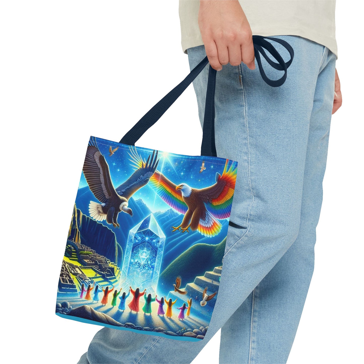 Prophecy of Eagle and Condor -Spirit Tote Bag