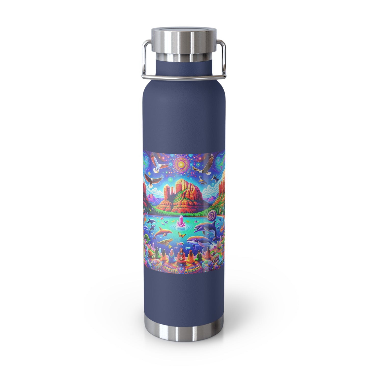 Dream Awake- Copper Vaccum Insulated Water Bottle - 22oz