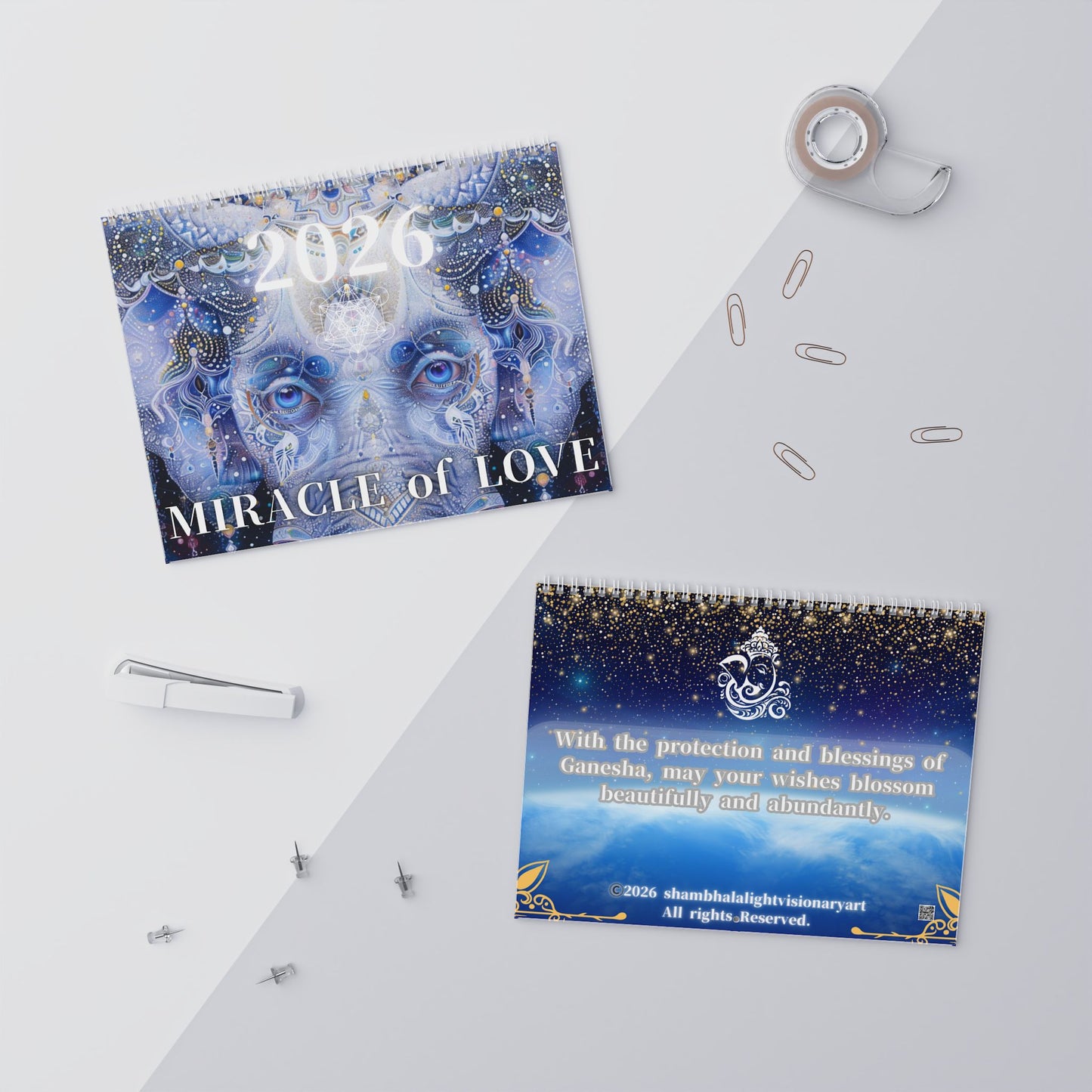 2026 Shambhala Light Visionary Art Calender【MIRACLE of LOVE】