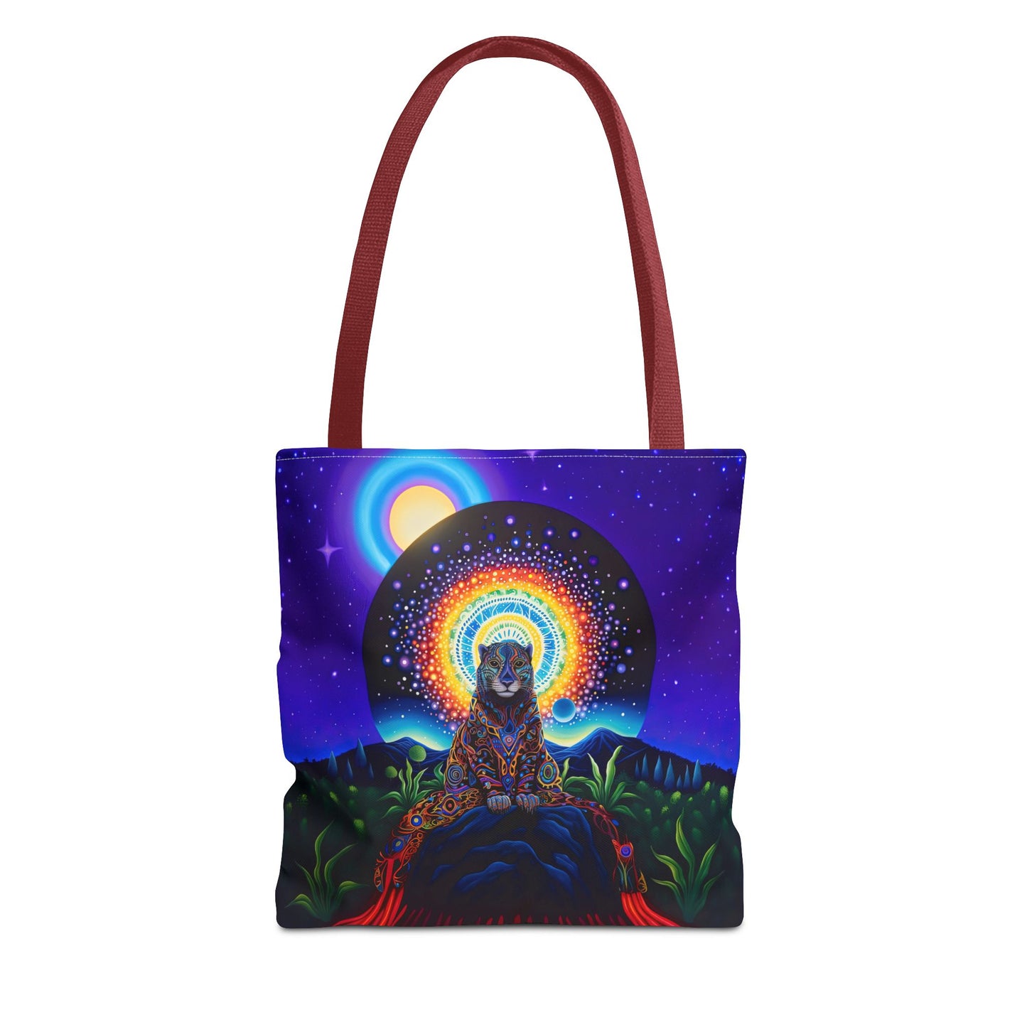 Cosmic Jaguar Tote Bag