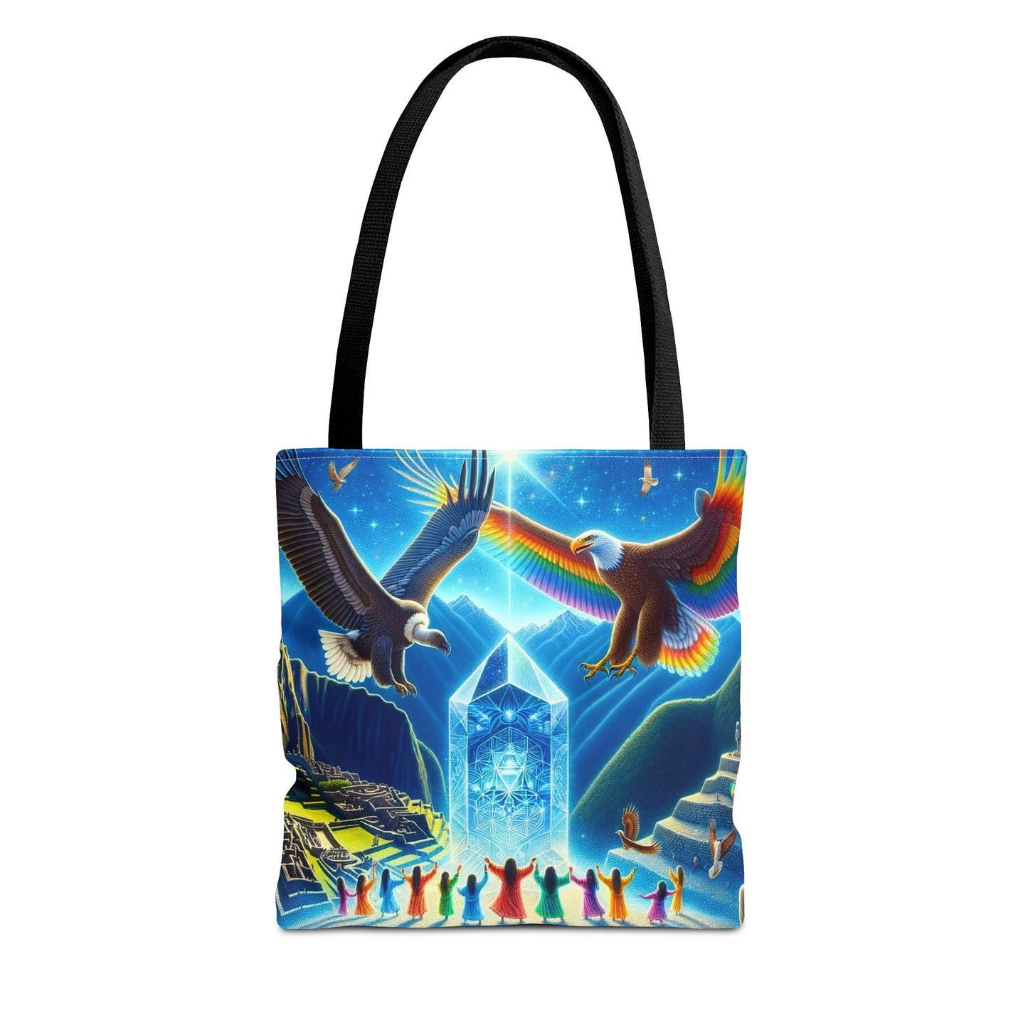 Prophecy of Eagle and Condor -Spirit Tote Bag