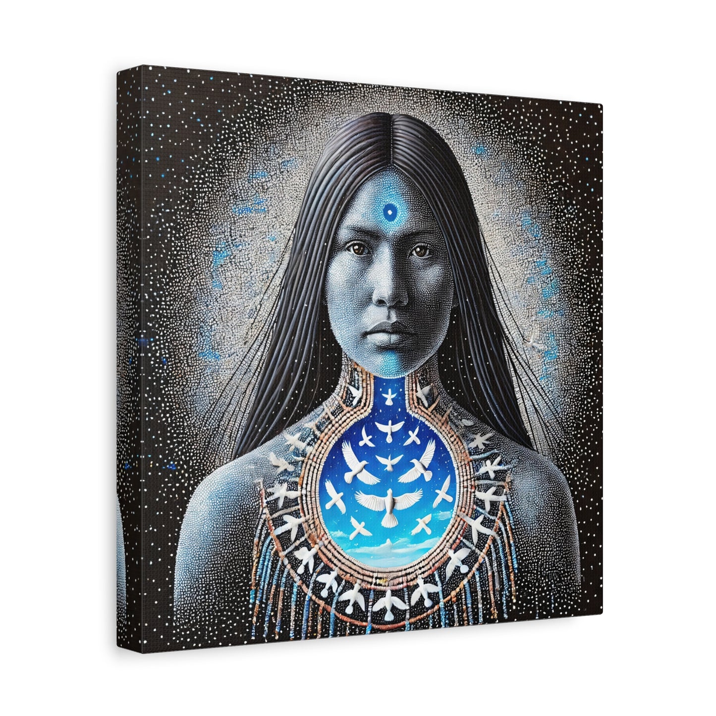 Truth of Voice-Matte Canvas Print