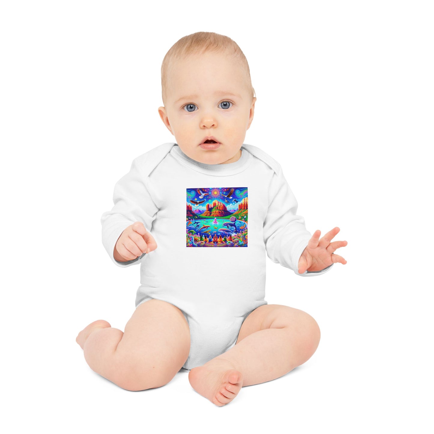 Dream Awake-100% Organic Cotton Baby Bodysuit