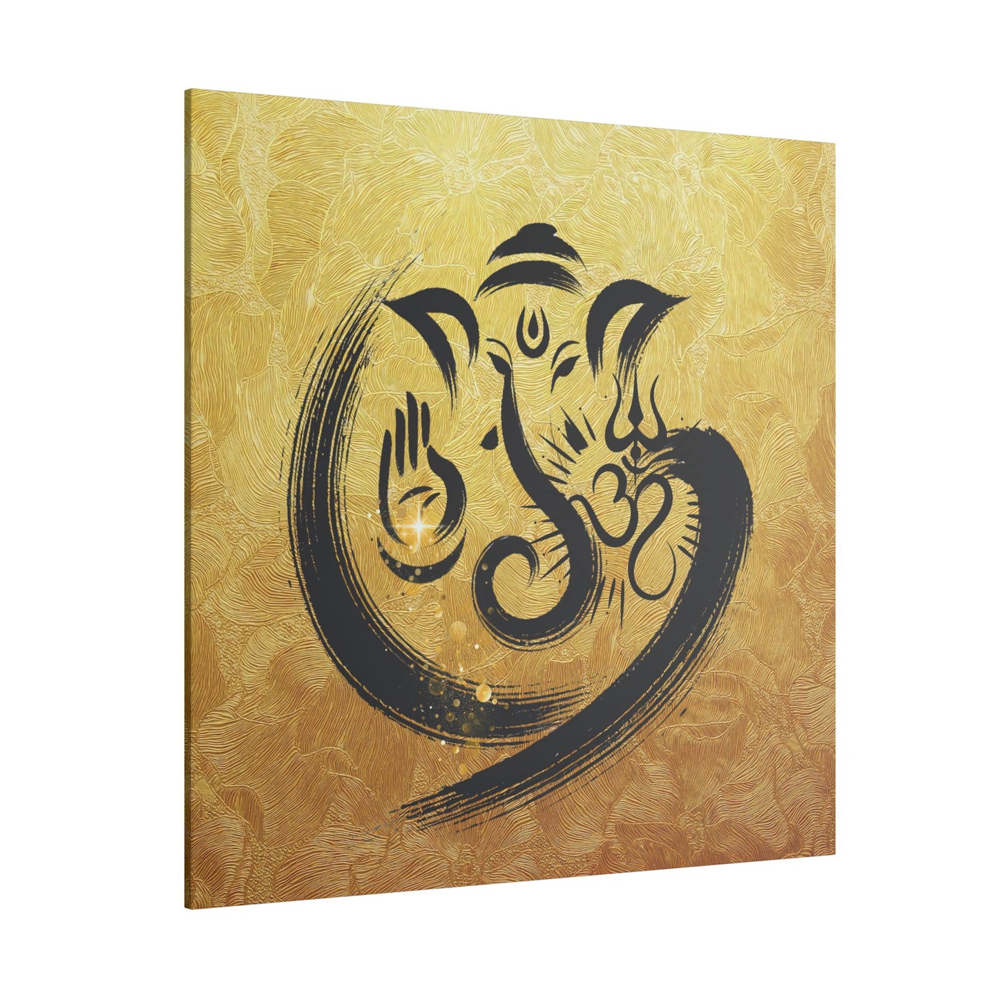 Blessing of Ganesha-Matte Canvas Art