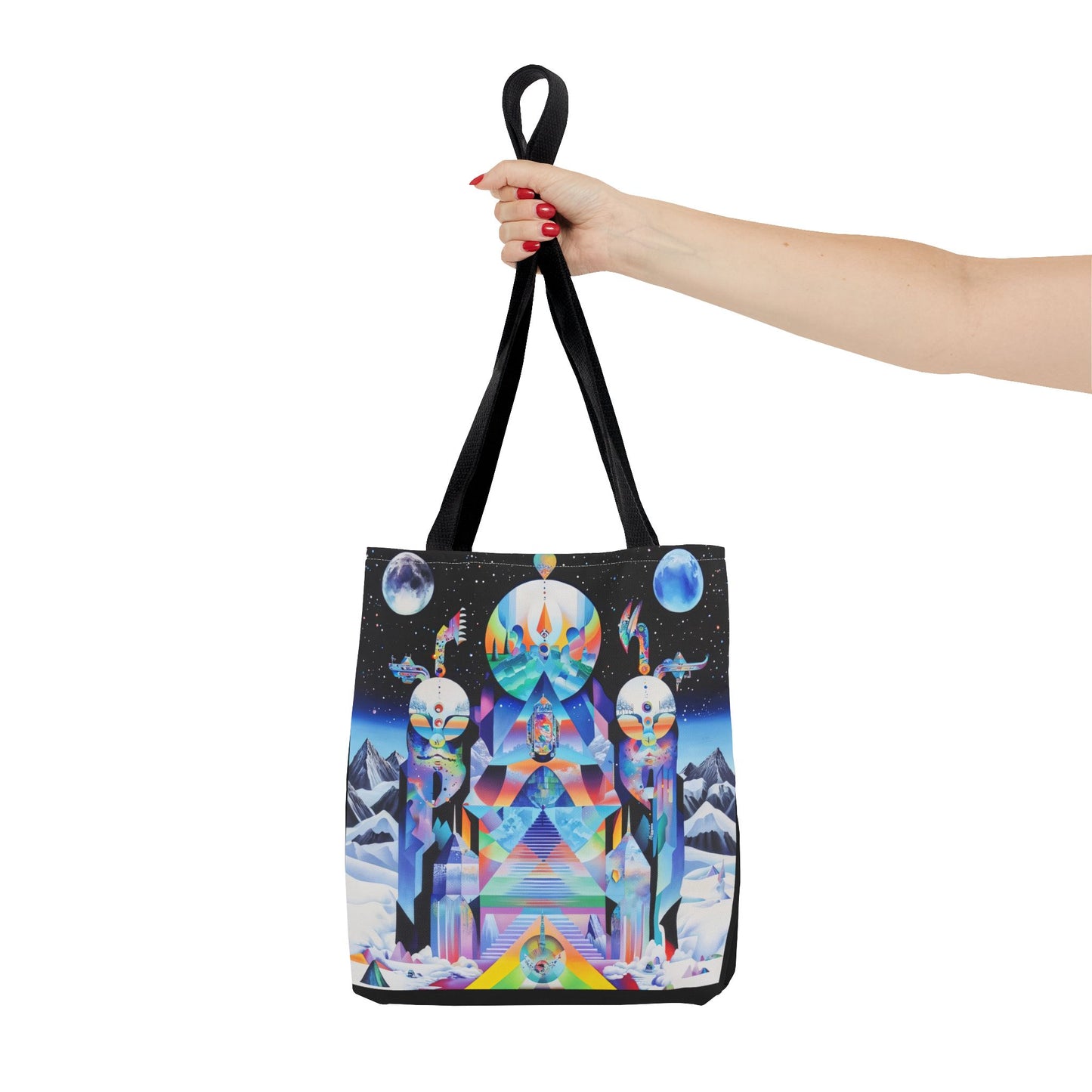 Cosmic City of Crystal -Spirit Tote Bag