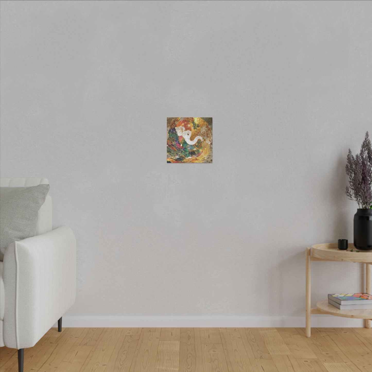 Blessing of Ganesha-Matte Premium Canvas Art