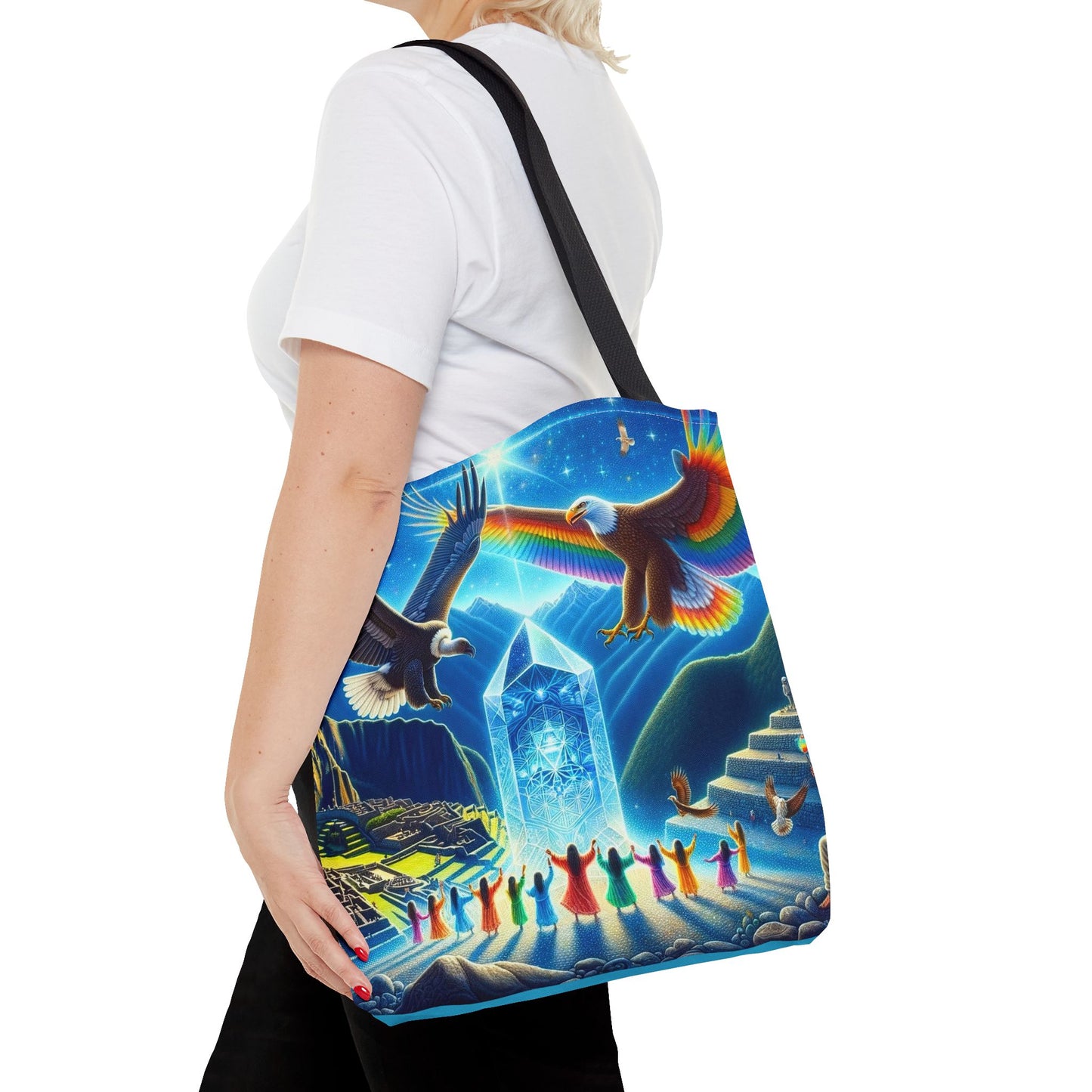 Prophecy of Eagle and Condor -Spirit Tote Bag