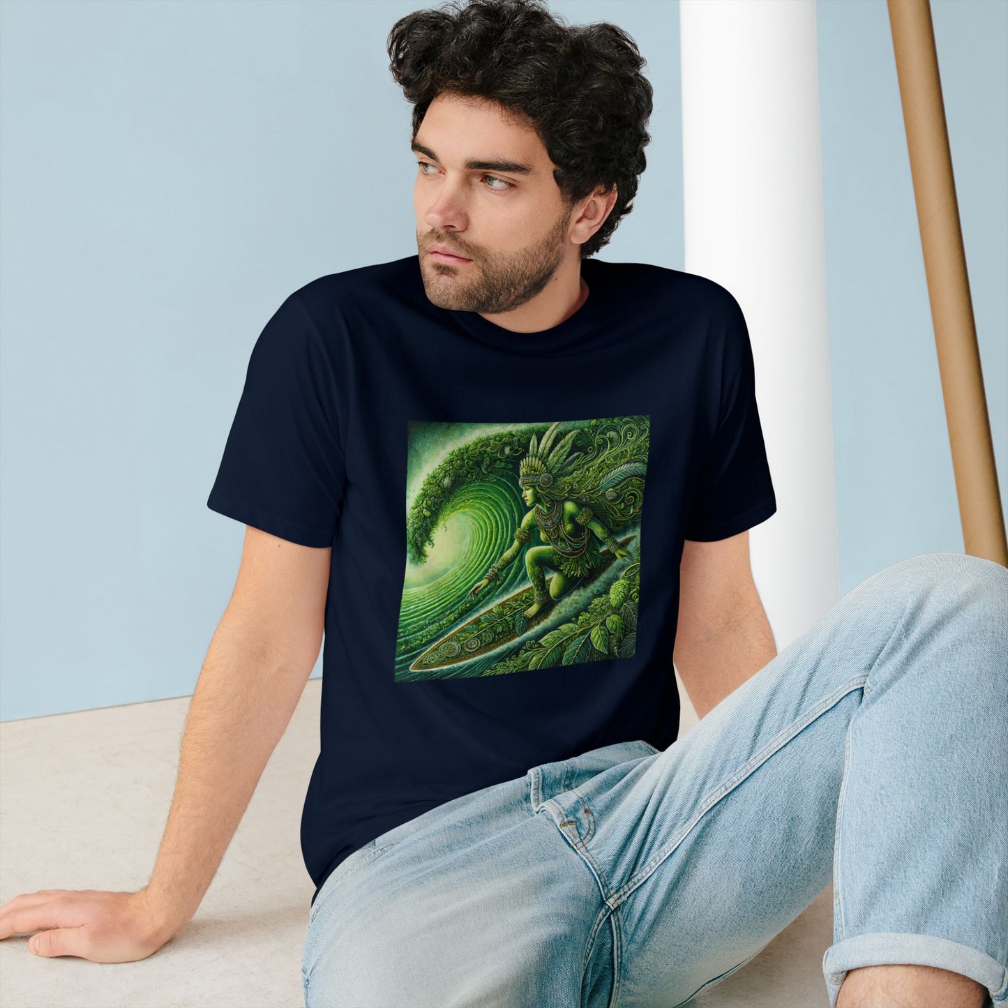Medicine Surfer-100%Organic Cotton Unisex T-Shirt