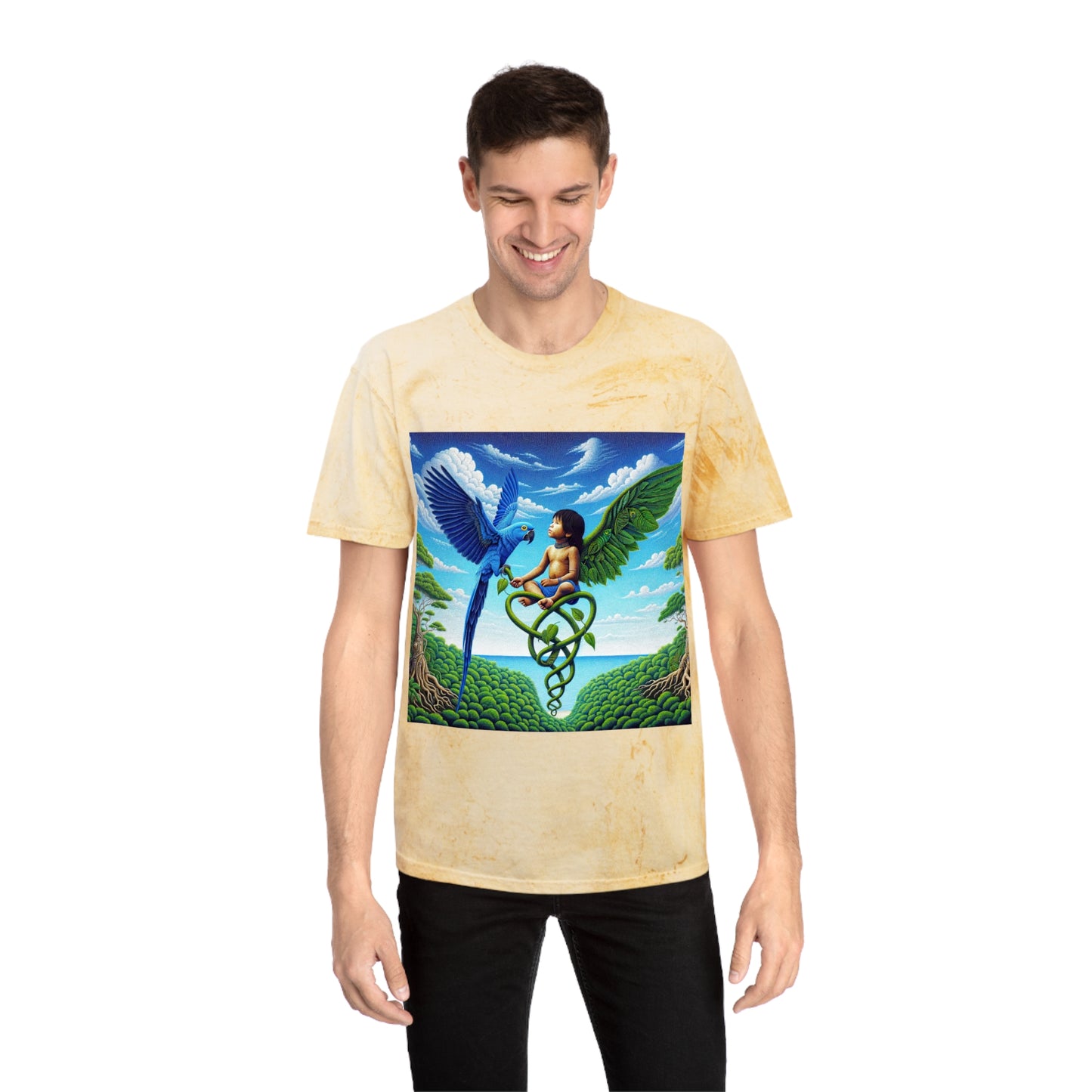 Free Spirit-Unisex Color Blast T-Shirt