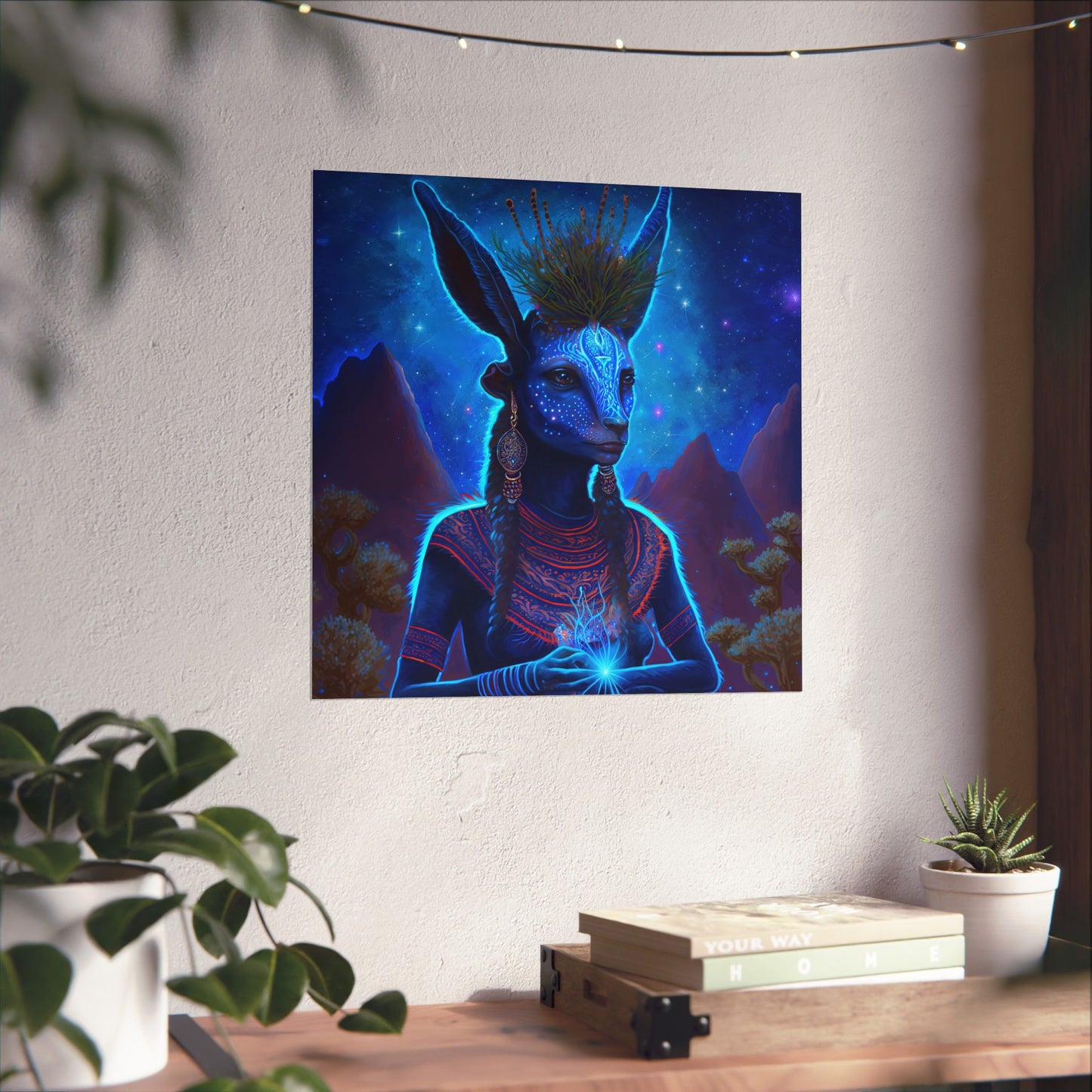 Sacred Blue Deer -Museum Grade Matte Posters