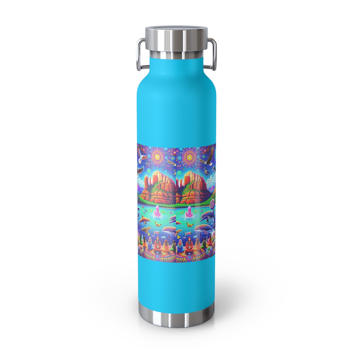 Dream Awake- Copper Vaccum Insulated Water Bottle - 22oz