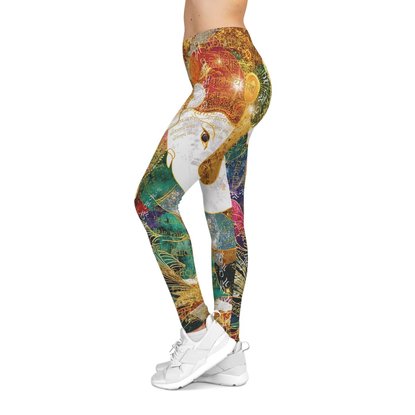Ganesha Blessing -Women's Casual Leggings