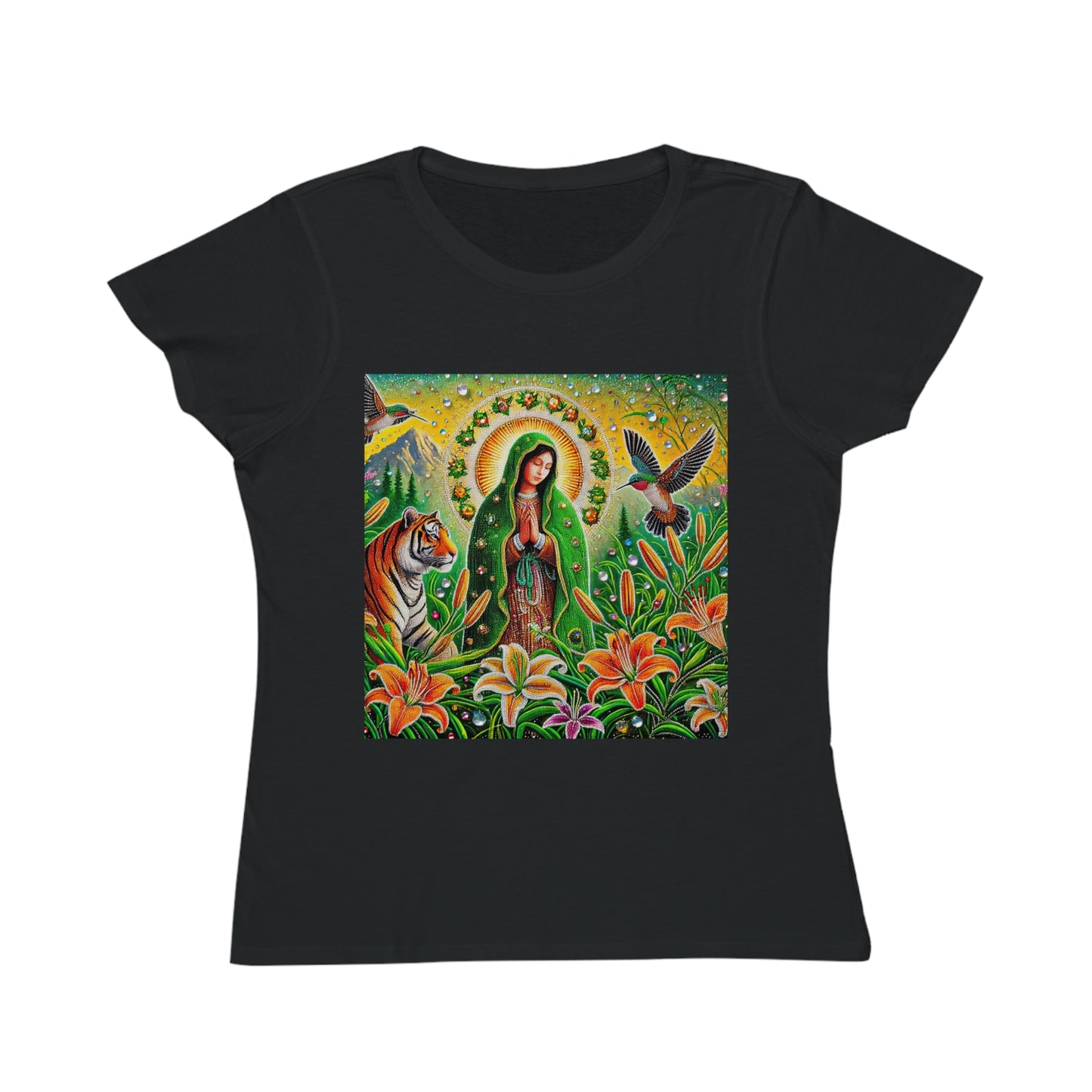 Mother of the Medicine Garden-100% Organic Cotton Women's Classic T-Shirt