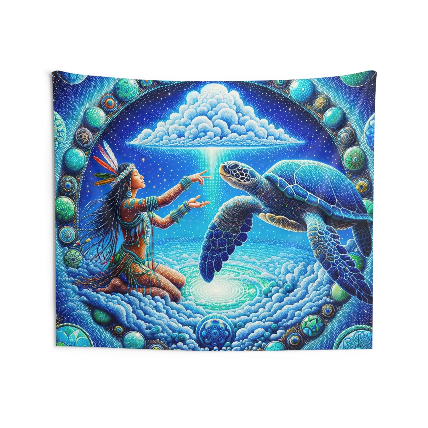 Sky Woman- Sacred Wall Tapestry