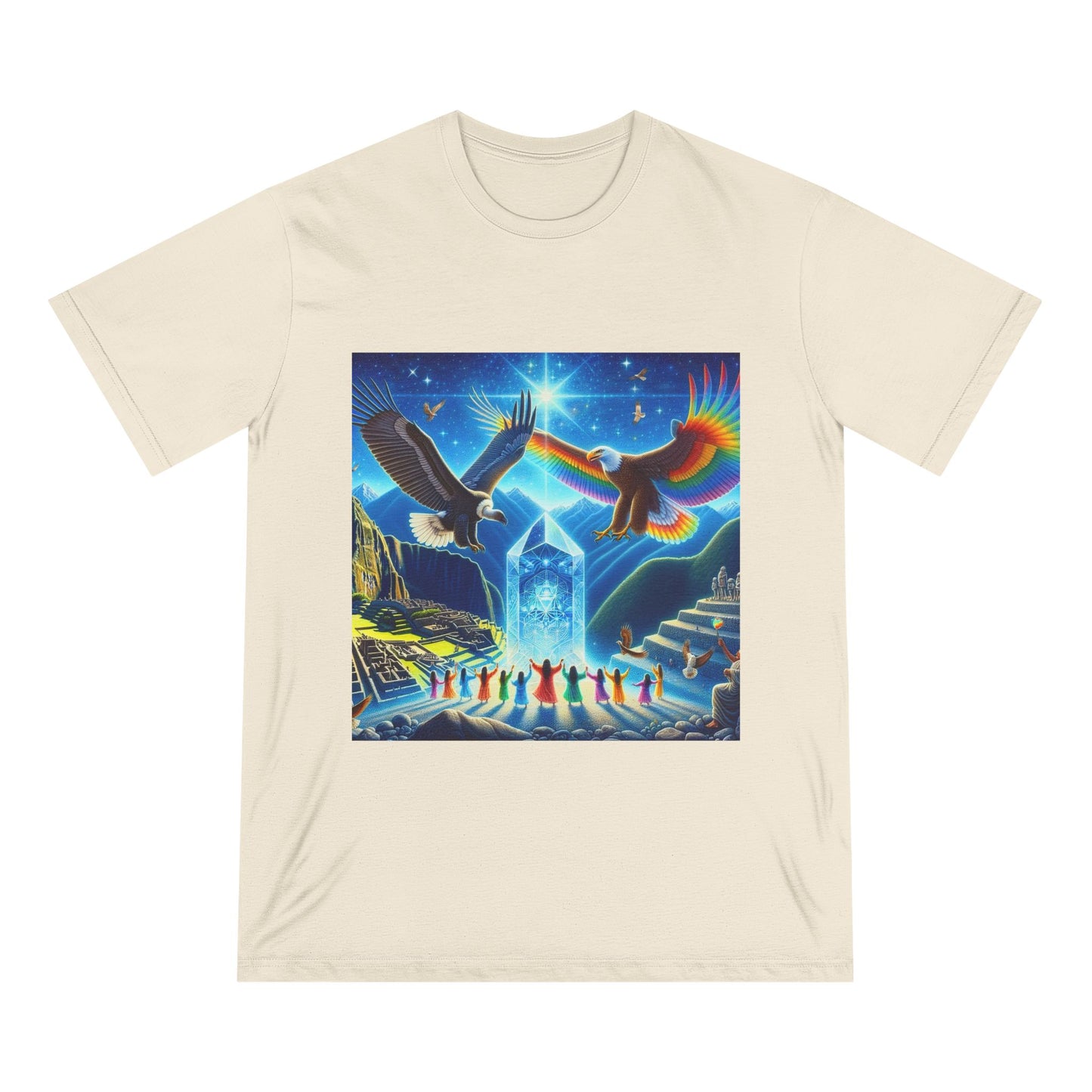 Prophecy of Eagle and Condor-Organic Cotton Unisex T-Shirt