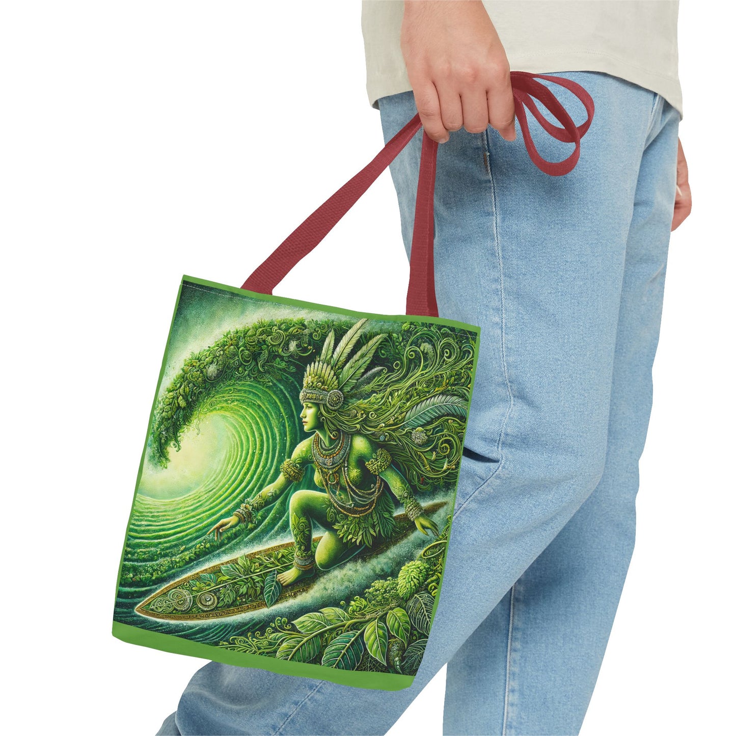 Medicine Surfer-Spirit Tote Bag