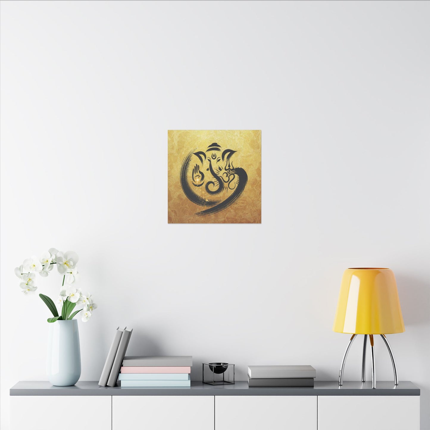 Blessing of Ganesha-Matte Canvas Art