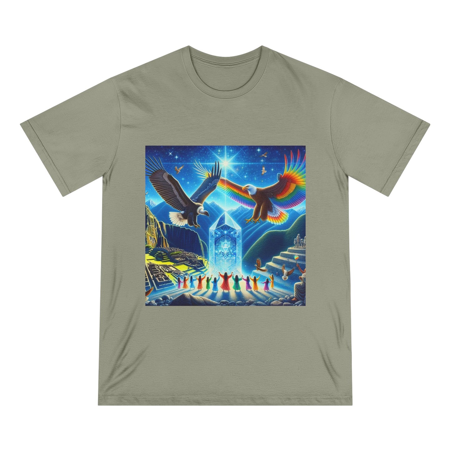 Prophecy of Eagle and Condor-Organic Cotton Unisex T-Shirt