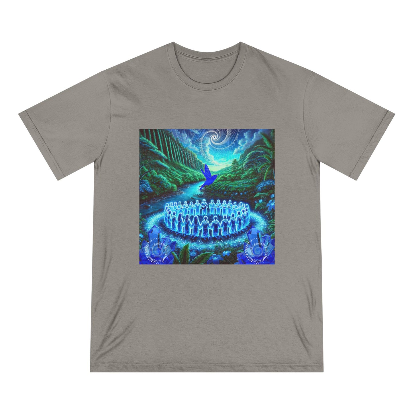 The Song of the Blue Hummingbird -100% Organic Cotton T-shirt