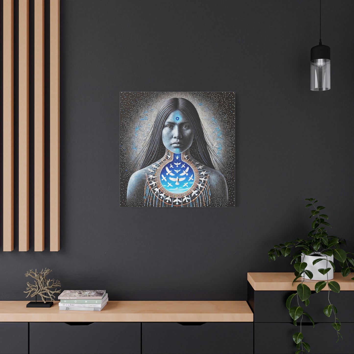 Truth of Voice-Matte Canvas Print