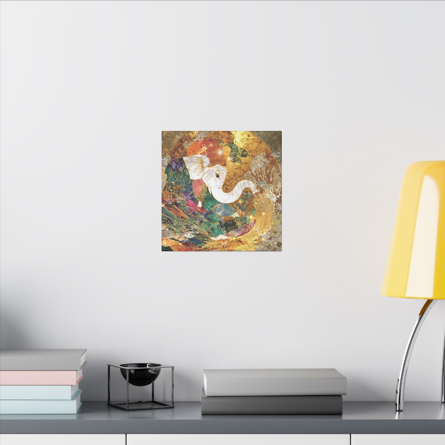 Blessing of Ganesha-Matte Premium Canvas Art