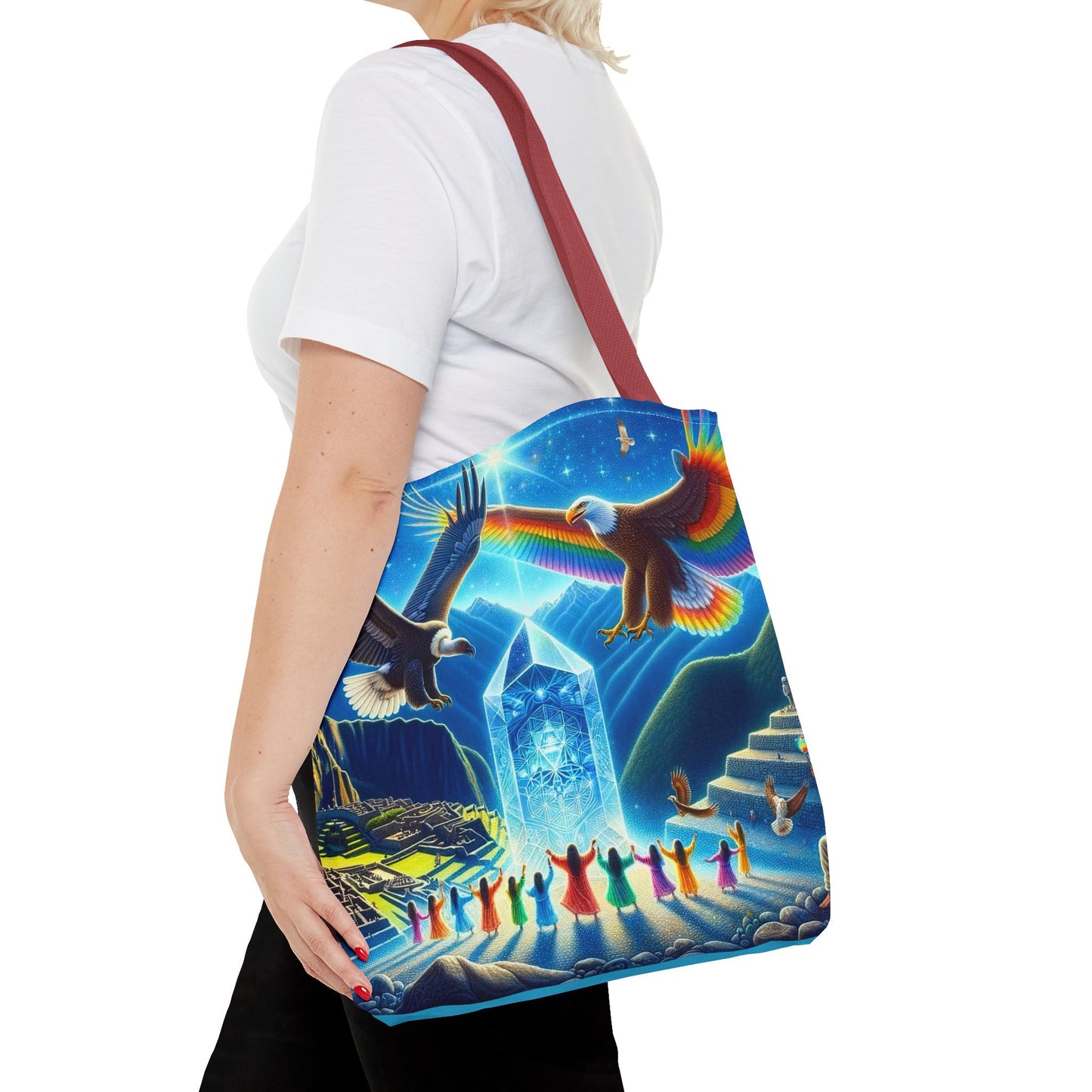 Prophecy of Eagle and Condor -Spirit Tote Bag