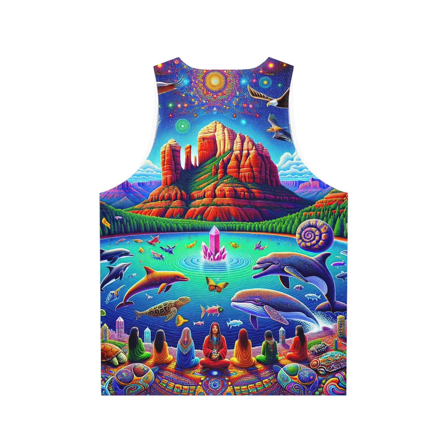 Dream Awake-Vibrant Unisex Tank Top