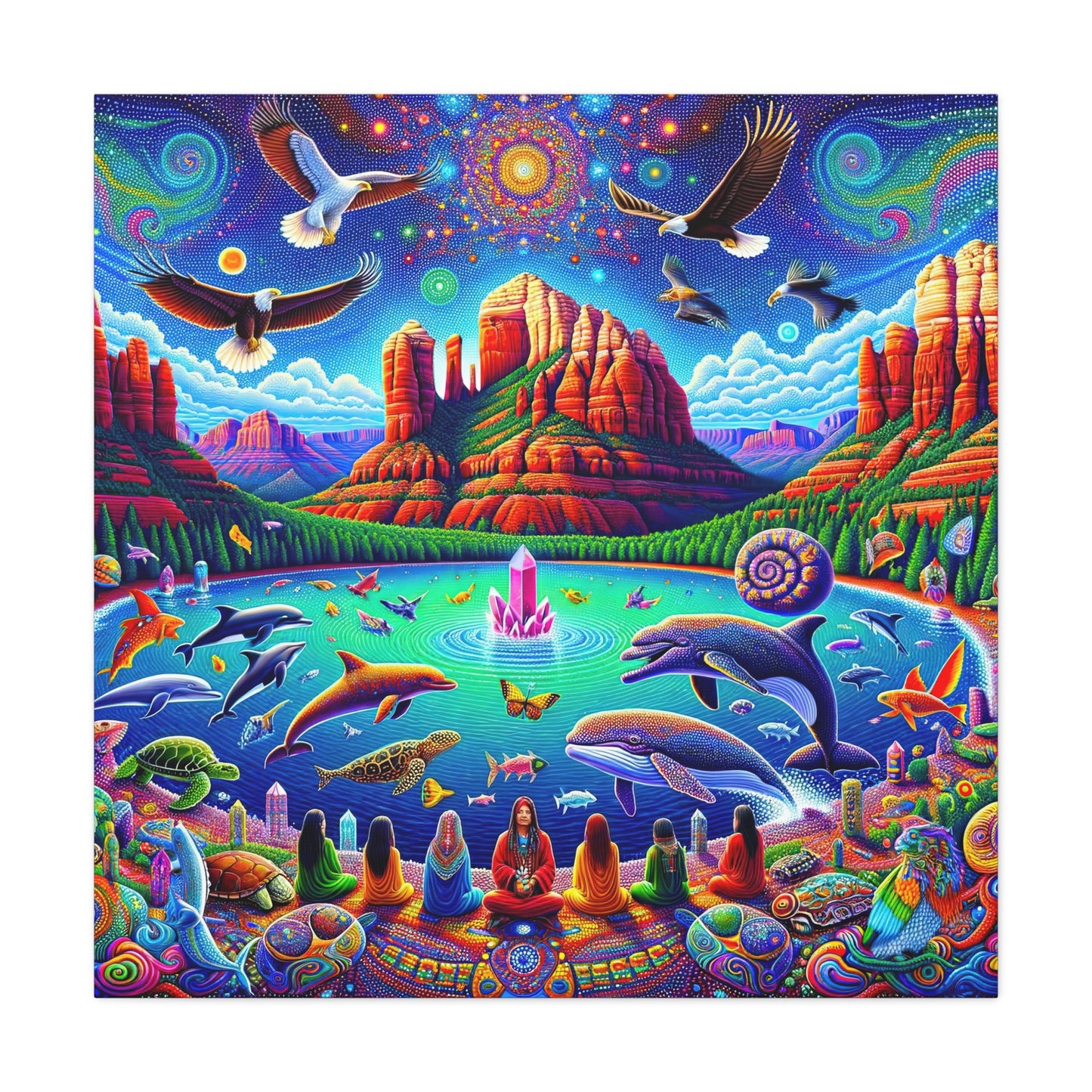 Dream Awake-Matte Canvas Art