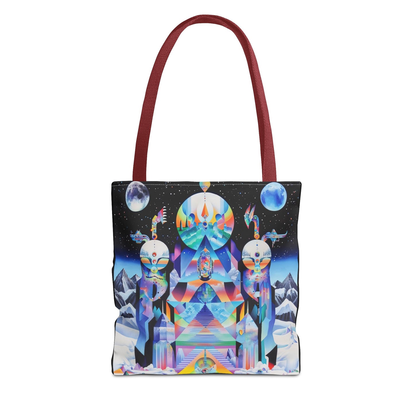 Cosmic City of Crystal -Spirit Tote Bag