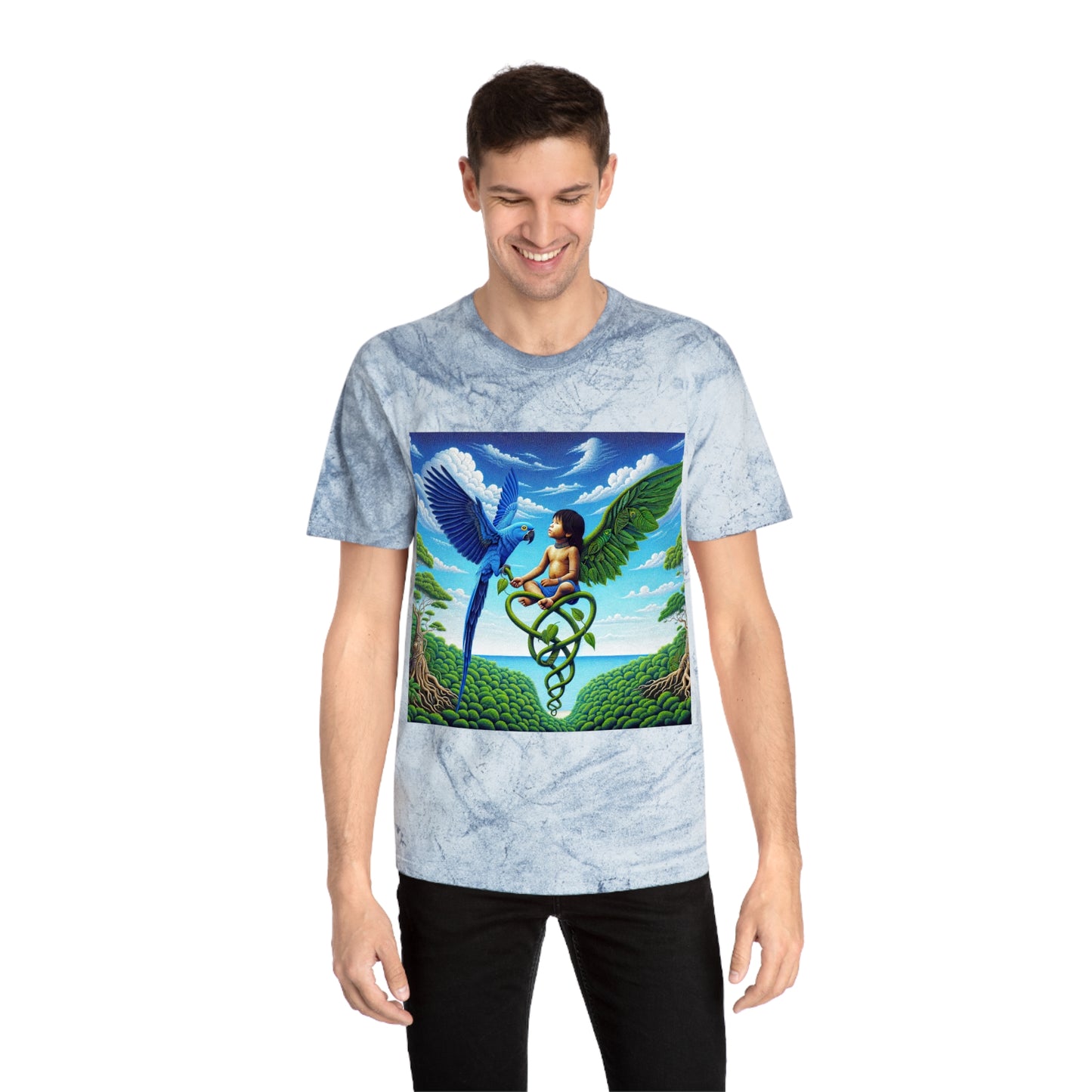 Free Spirit-Unisex Color Blast T-Shirt